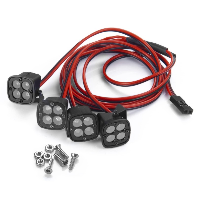 RC Crawler Lights LED Headlight Spotlight for Axial TRX-4 TRX6