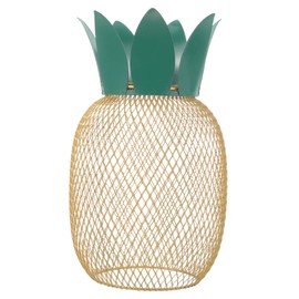ARTIBETTER Pineapple Lampshade Lamp Shade Light Blocking Shades Novelty Lampshade Exquisite Metal Lampshade Metal Wire Lampshade Metal Wire Light Shade Lampshade for Table Lamp Mesh Lampshade
