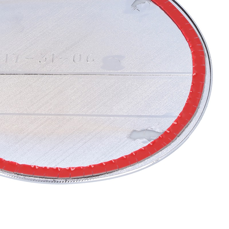 Fuel Tank Cover Trim Gas Cap Lid Chrome Decoration Replacement
