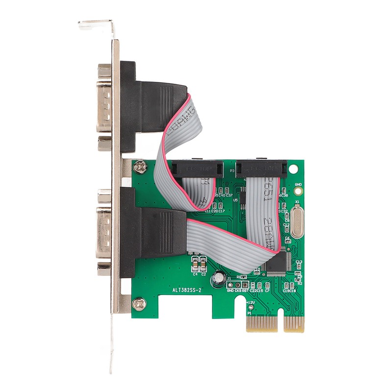 Pcie Expansion Card PCIE Serial Card Computer Desktop COM Port