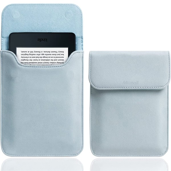 Miimall Suede Case Compatible with Kindle Paperwhite 11th Generation 2021,Ultra-Light