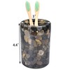 Natural Stone Pebbles Toothbrush Holder