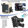 Pool Heater Manifold Replacement Parts Kit Fit For Pentair MasterTemp