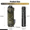 OneTigris Flashlight Holster Molle Flashlight Holder for Belt Tactical Pouch