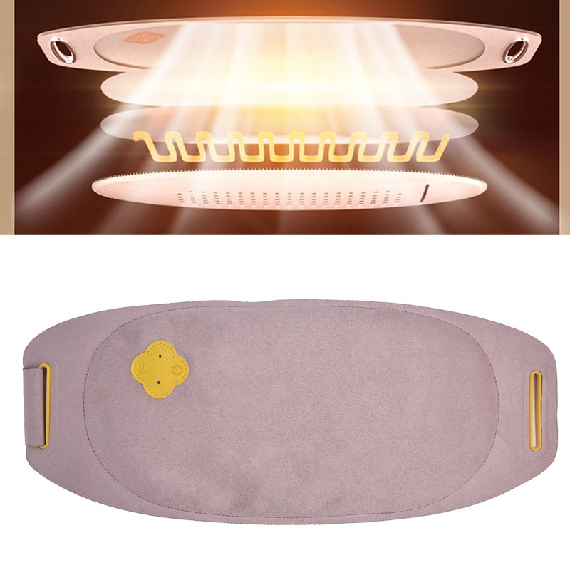 3 Gears Temperature Control Graphene Heating Waist Belt Intelligent USB