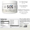 SOS Hydration Electrolyte Drink Mix (31 Servings, Coconut)