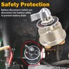 12-48V Master Battery Disconnect Switch, High Current 200A Battery Power