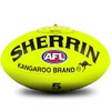 Sherrin KB All Surface Training Football, Neon Lime, Size 5