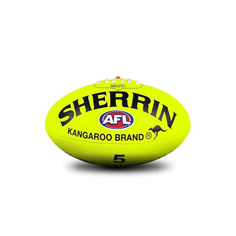 Sherrin KB All Surface Training Football, Neon Lime, Size 5