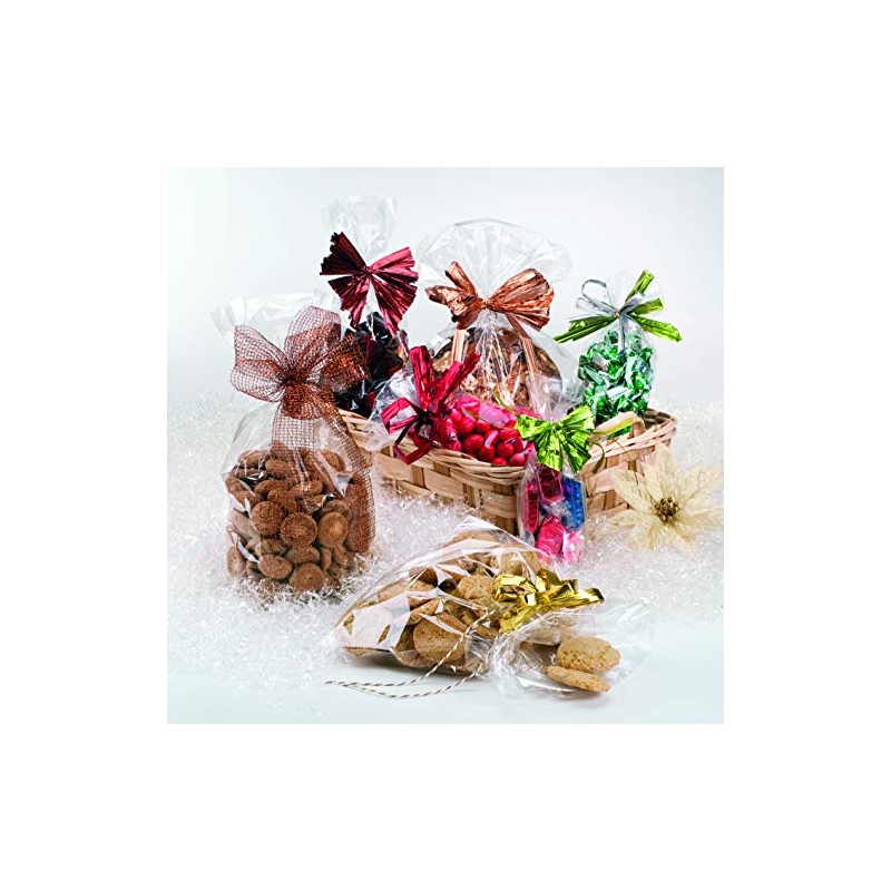 Italpak Sacchetti Trasparenti per alimenti, confezioni cellophane, 50 pz, 10x20
