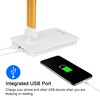 LED Desk Lamp with USB Charging Port Dimmable Eye Caring