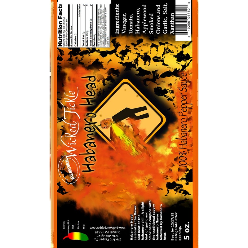 Wicked Tickle Hot Sauce Gift Set – Habanero, Jalapeño, Garlic,