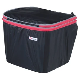 Kawasumi Seisakusho KW-246BK 2-Tier Front Basket Cover with Inner Wear, Black