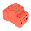 DC Surge Protector 3P DC Voltage Surge Arrester Photovoltaic Lightning
