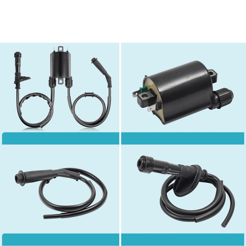 Ignition Coil Pack & Spark Plug + Cap For Honda