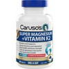 Caruso's Super Magnesium + Vitamin K2 60 Tablets