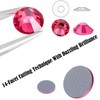 Hotfix Rhinestones Flatback Glass Rhinestone 1440PCS SS20 4.6-4.8MM Round Gems
