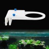 White Acrylic Durable Retractable Fish Tank Filter Sock Bag Holder