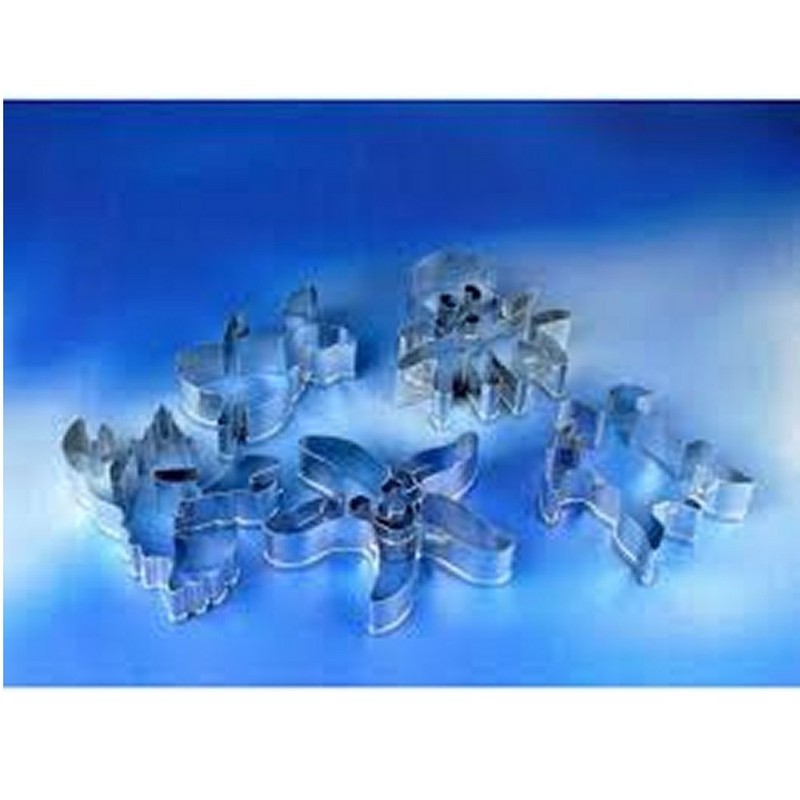 Staedter 5 Sea Animals Cookie Cutter Set, Tinplate Stainless Steel,