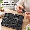 24-Piece Manicure & Pedicure Set – Stainless Steel Grooming Tools