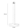 Innoteck Essentials Kitchen Paper Towel Holder - Stainless Steel Cream