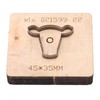 Leather Cutting Mold Bull Head Shape Small Deformation Alloy Steel