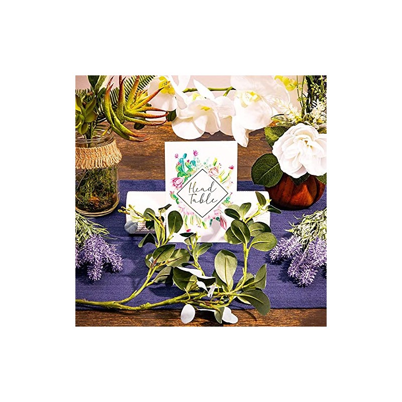 Números de mesa de boda suculentos, 1 – 25, decoración