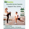 tnvitamins Boswellia Serrata & Turmeric Curcumin with Black Pepper