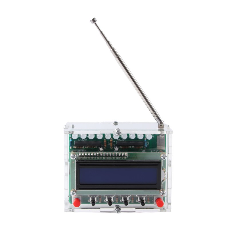 DIY FM Radio 87 To 108MHz LCD Display Digital Radio