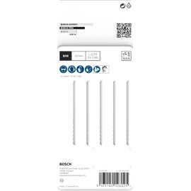 Bosch 2608634994 Jigsaw Blade T 345 XF, Silver