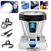90000LM Super Bright Rechargeable High Power Headlamp Portable Camping Headlamp