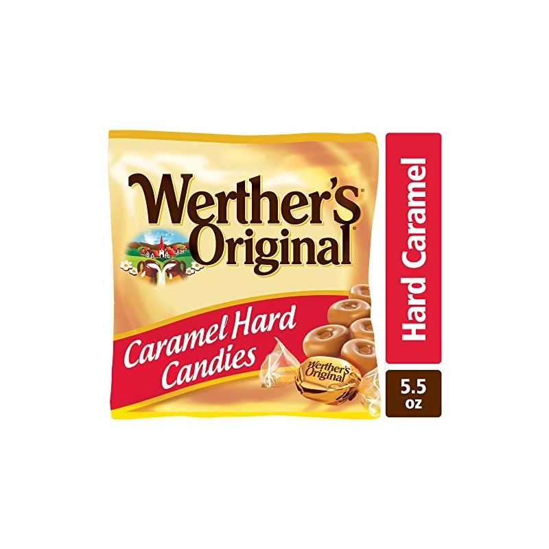 Werther's Original Werthers Original 5.5 oz Caramel Hard Big Candies,