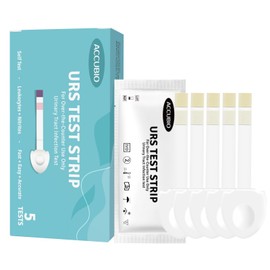 2 in 1 Urinary Tract Infection Test Strips, UTI Test Strips for Men & Women, High Precision Leukocyte and Nitrite Testing at Home, Individually Packed, Accurate Results in 2 Minutes, 5 Count