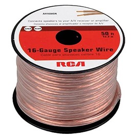 RCA AH1650SR 50 Feet 16-Gauge Speaker Wire
