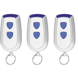 Remote Control Garage Door, 433.92 MHz Hansender, Pack of 3 Garage Doors Remote Control Compatible with Standard Steel EA433 2KS, EA 433 4KS, EA 433 2KM Micro, RCU 433-2, RCU 433-4, T433-4, N00280