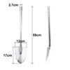 LUBAN Stainless Steel Garden Shovel Hand Tool Digging Weeding Seeding