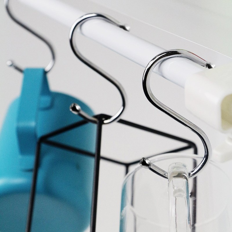 SENHAI 20 Pack S-Hooks of Stainless Steel, Rust-free & Corrosion-free,