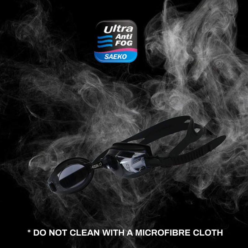 High Quality Optical Swimming Goggles -2.00 Kids Black Minus &