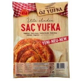 Oz Yufka 4 Pcs Flat Type Fillo Pastry 500 gr