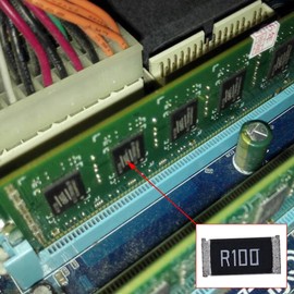 Tuperoymse 50Pcs Alloy Resistance 2512 SMD Resistor Samples Kit,10 Kindsx5pcs=50pcs R001 R002 R005 R008 R010 R015 R020 R025 R050 R100