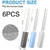 Pumice Stone 6 Packs Long Handle Toilet Bowl Cleaner Eco