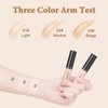 SHEBEEDO Concealer Full Coverage,2Pcs Concealer Stick Long-lasting,Eye Con-cealer Easy Blend,Brighten&Moisturizer