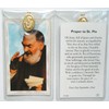 Saint Pio Prayer Card and Medal