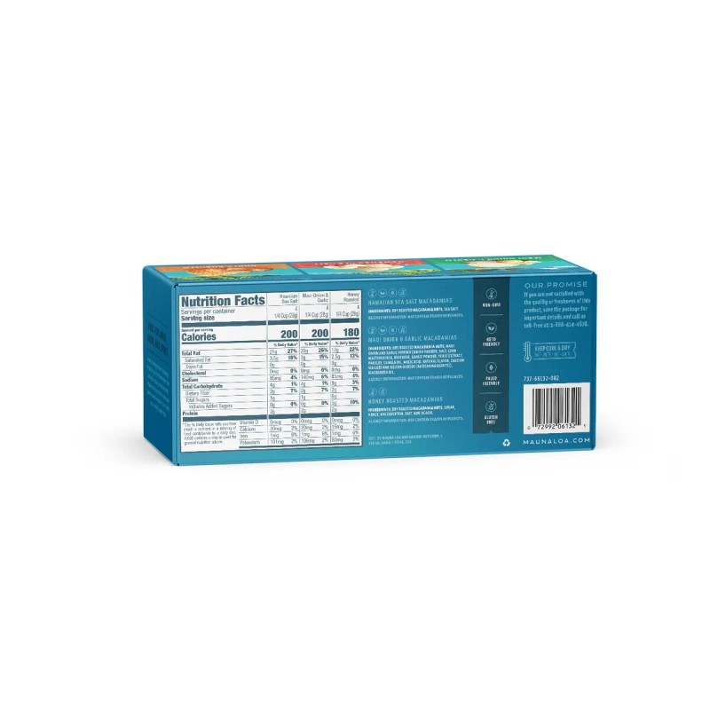 Mauna Loa The Wanderlust Sweet and Savory Collection Assort Macadamias