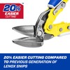LENOX TOOLS Pliers, Offset Straight Avitation Snips, With Durable Grip
