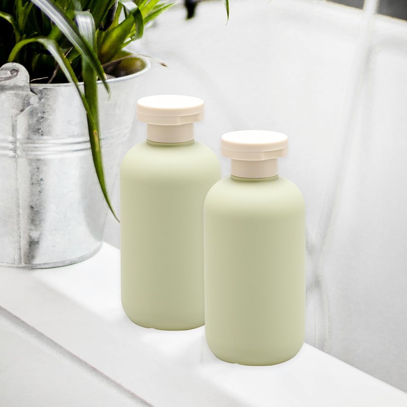 Rumyve 2Pcs Squeeze Bottles,200 ML Portable Refillable Travel Containers with