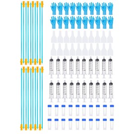 DIELLY 20 Set AI Artificial Insemination Dog Breeding Kit, Canine Breeding Kit, Dog Insemination Breeder Kit, Disposable Canine Artificial Insemination, Canine Breeding Supplies (7.87 inch) S