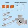 Aluminum Framing Spacing Tool Set - Adjustable 12-16 on Center