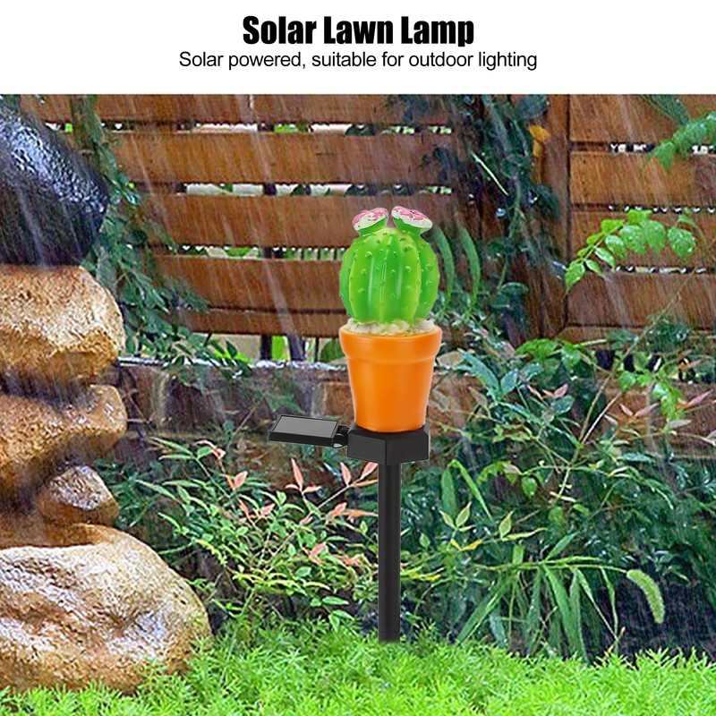 Lawn Light IP65 Waterproof LED Solar Spike Landscape Lamp for