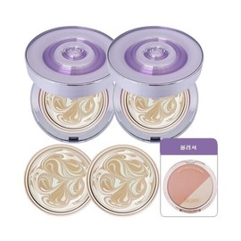 Home shopping latest product pact diamond water glow shot 2+refill 2+blusher / 홈쇼핑 최신상 팩트 다이아 물광샷 본품 2+리필 2+블러셔